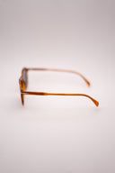 David Beckham 1140/S - Striped Brown - Grey