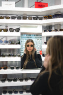 MIUMIU LOGO SUNGLASSES