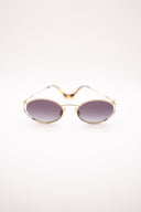 MIUMIU 52YS LOGO SUNGLASSES